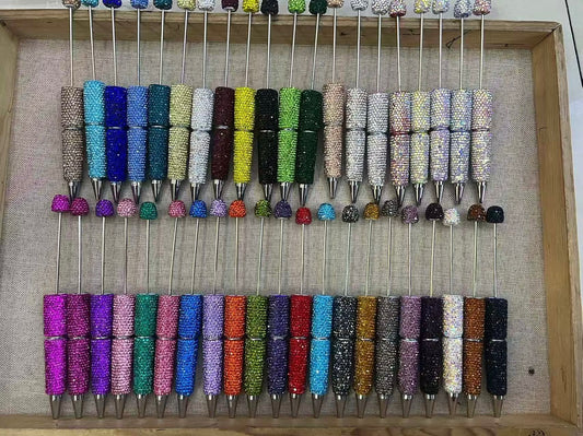Rhinestone Beadable Pen Blank DIY Beaded